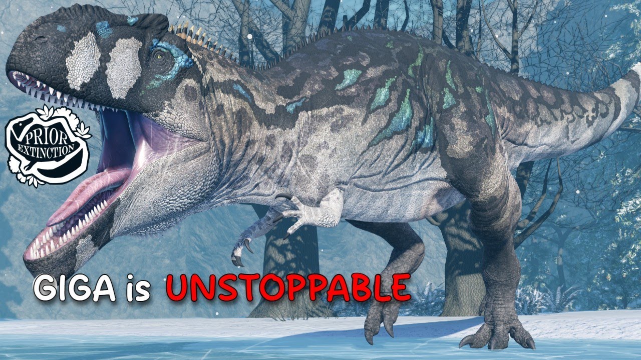 GIGANOTOSAURUS/CARCHARODONTOSAURUS SHENANIGANS + DIABLOCERATOPS REALISM HERD | Prior Extinction