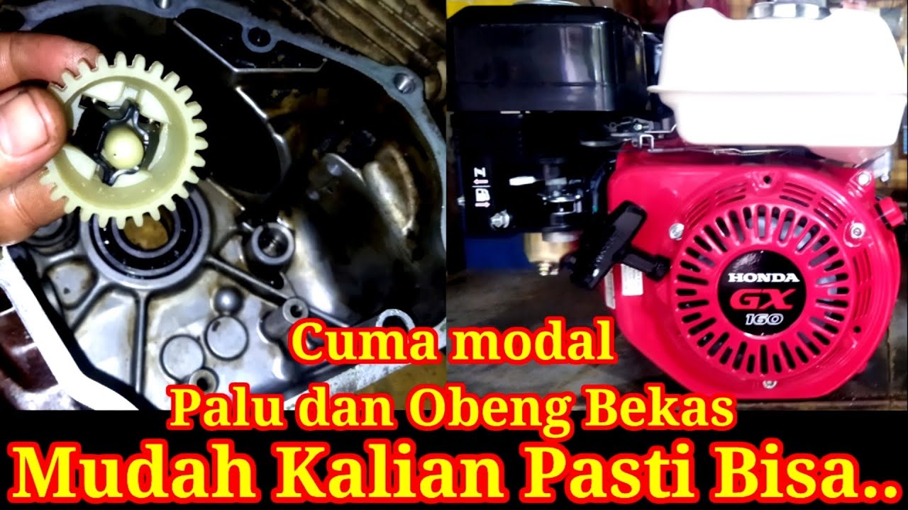 Cara ganti gigi governor Honda GX 160/200.Mudah kalian pasti bisa.