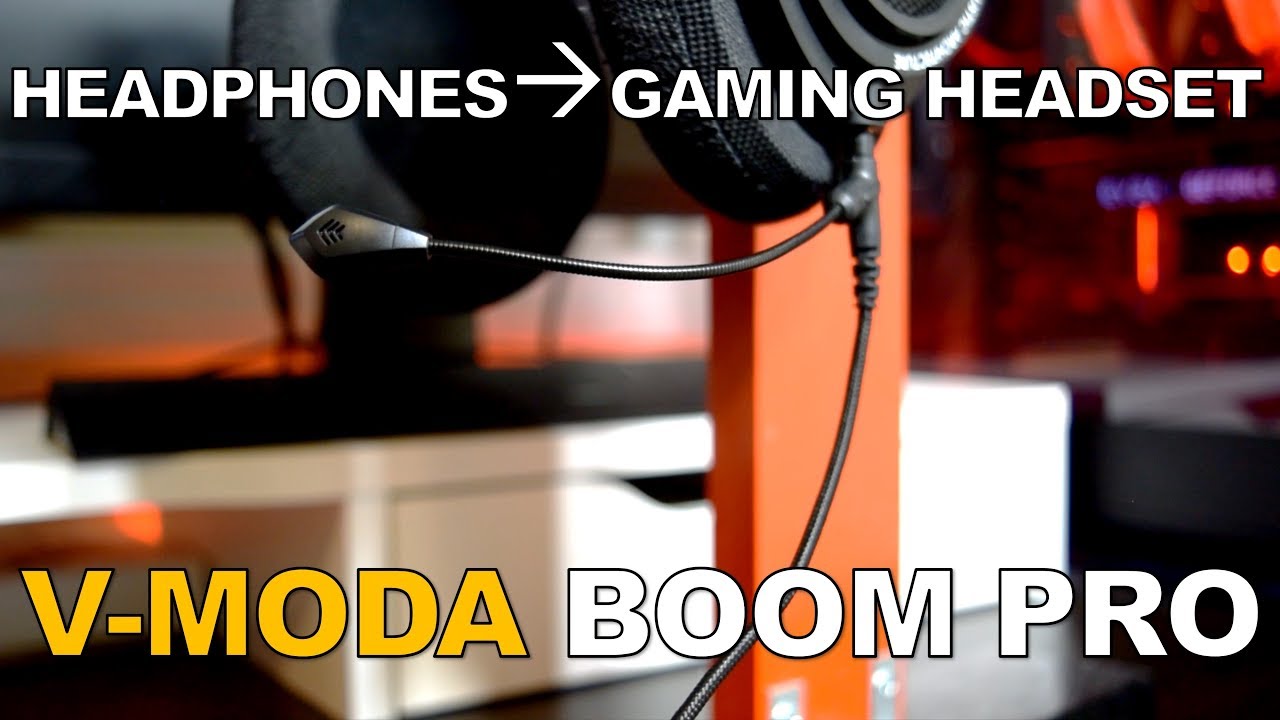 V-MODA Boom Pro Review | Turn Your Headphones into a Gaming Headset