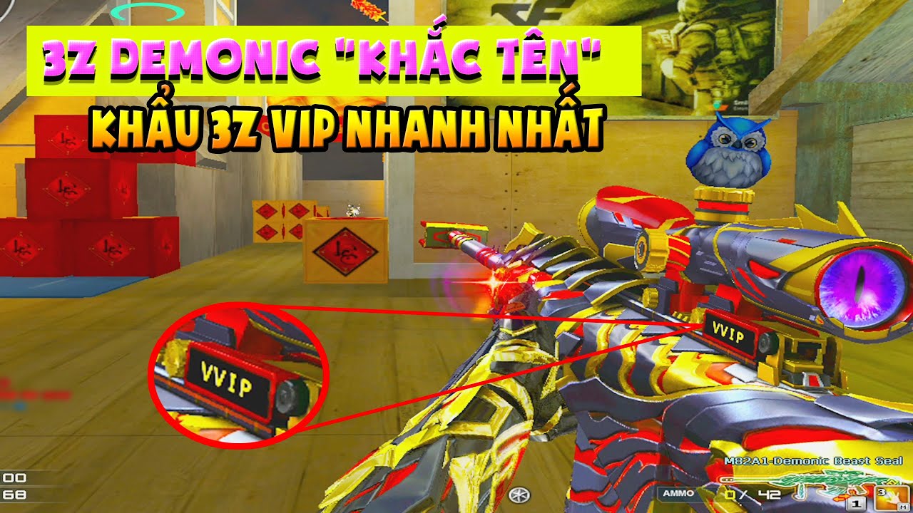 ► B&igrave;nh luận Đột K&iacute;ch - 3Z Demonic khắc t&ecirc;n - Khẩu 3Z VIP nhanh nhất Đột K&iacute;ch