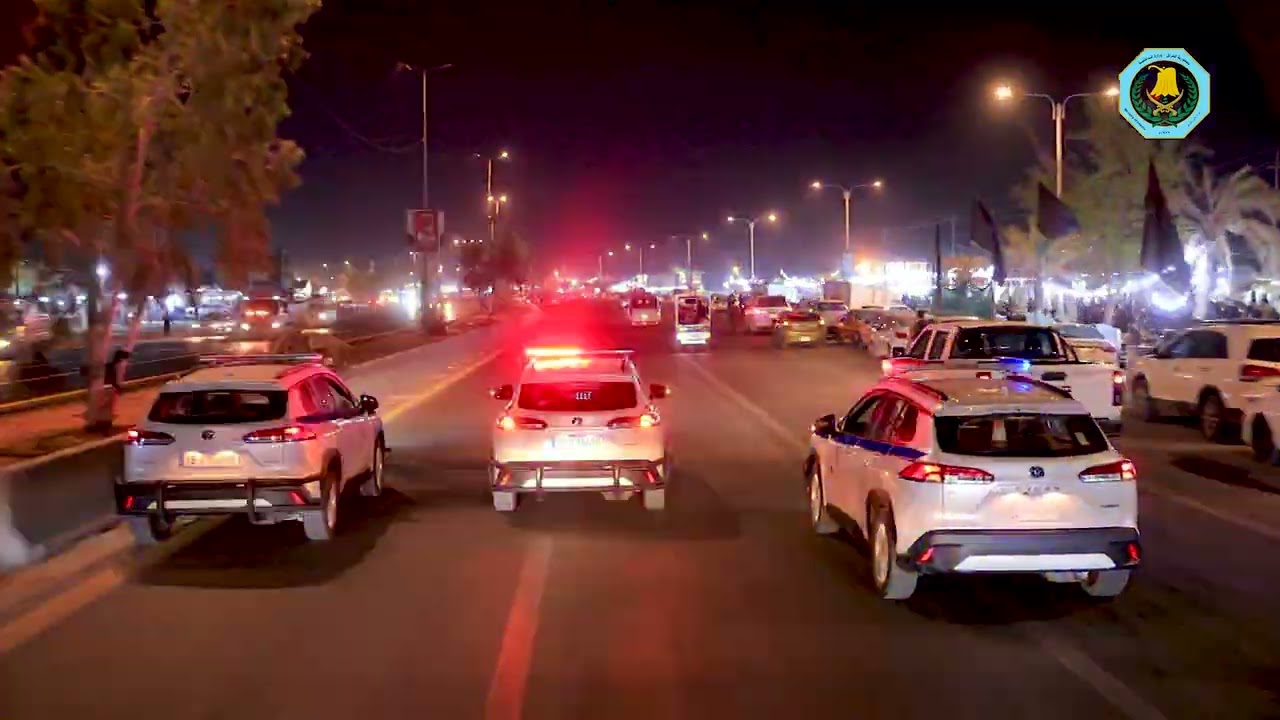قيادة شرطة محافظة النجف الأشرف الخطة المرورية في النجف