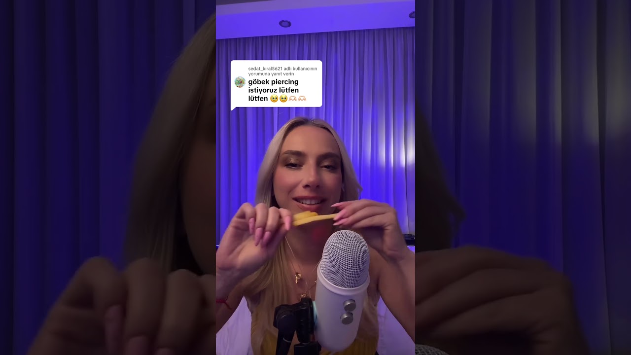 ACEMİ PİRSİNG&Ccedil;İ ROLEPLAY ASMR&hearts;️#asmr #roleplayer #roleplayasmr #piersing #acemi