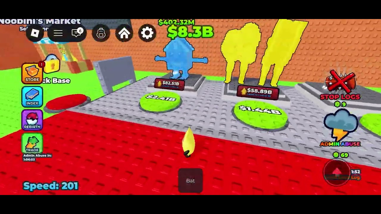 We are playing escape logs for brainrots part 2