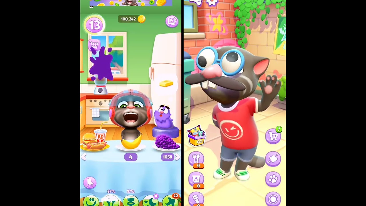 Talking Tom 2 Vs My Talking Tom Cat Who is the best 