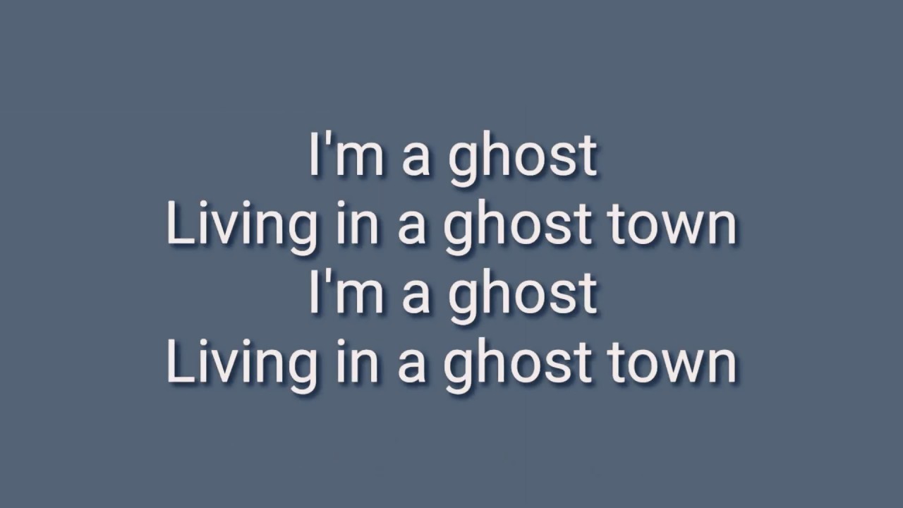 Living In a Ghost Town (Lyrics) - The Rolling Stones