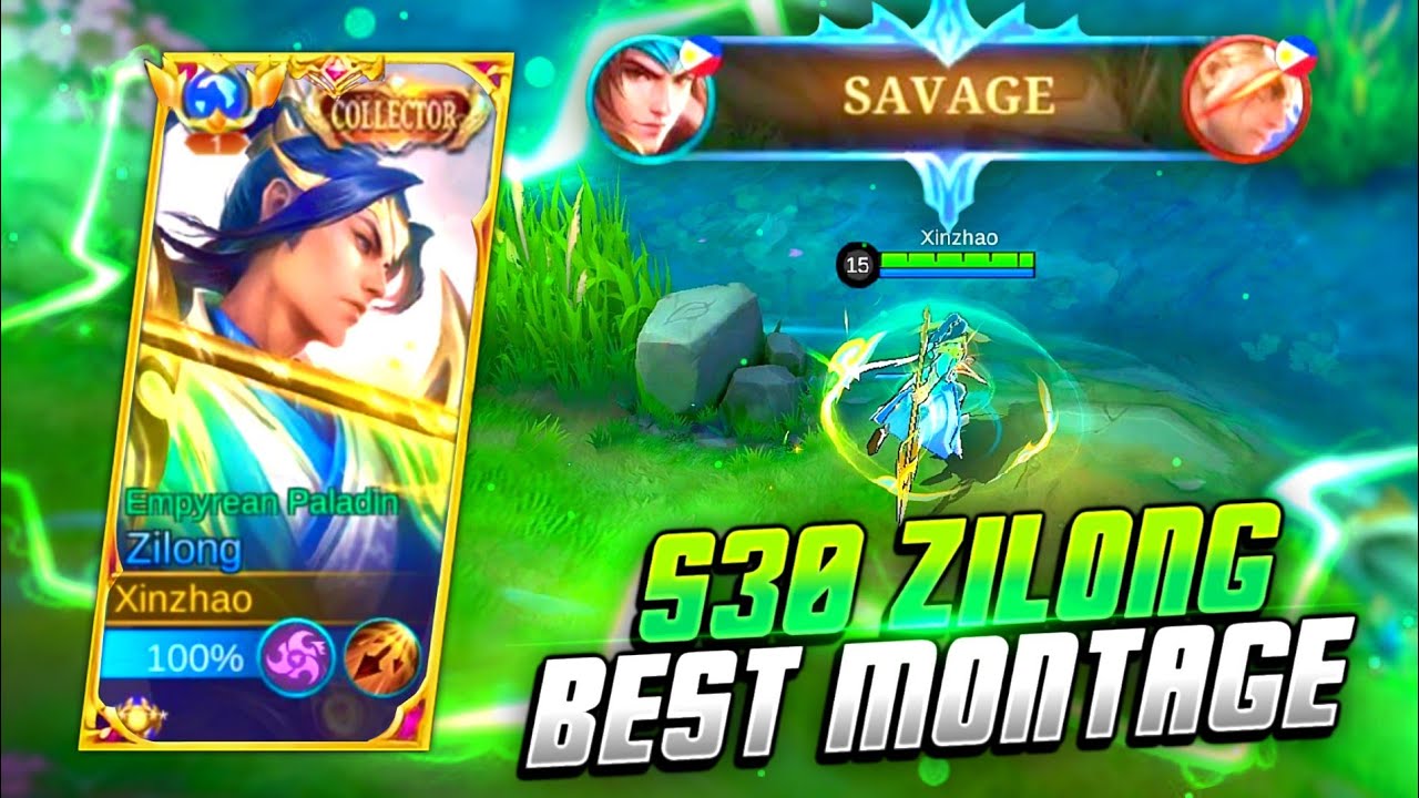 ZILONG RANKED MONTAGE IN SEASON 30 | MLBB