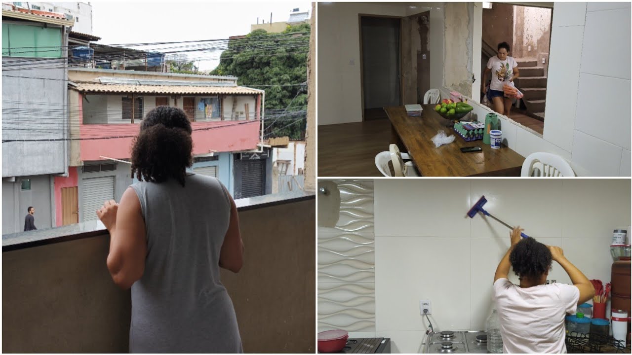 ROTINA DE DONA DE CASA: Pão com ovo, limpeza e a geladeira que parou de funcionar!