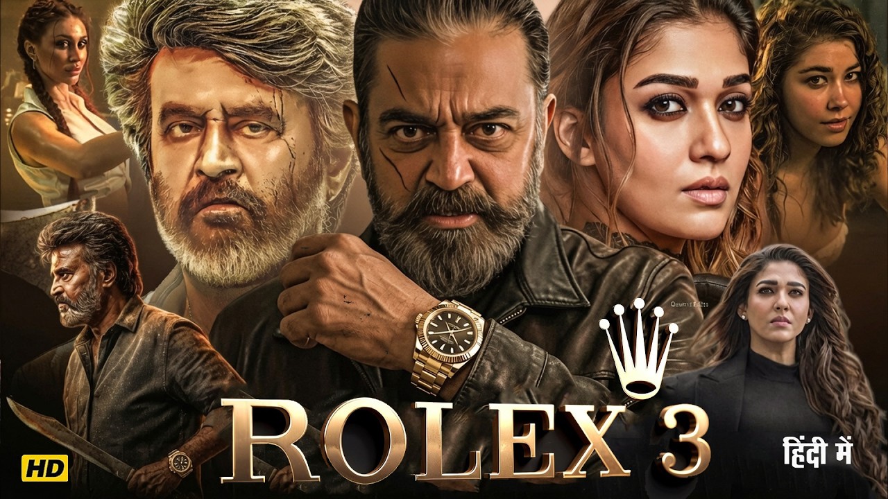 ROLEX 3 | New South Movie Hindi Dubbed 2026 | Kamal Hasan, Rajnikant, Nayanthara | Full Hd Movie
