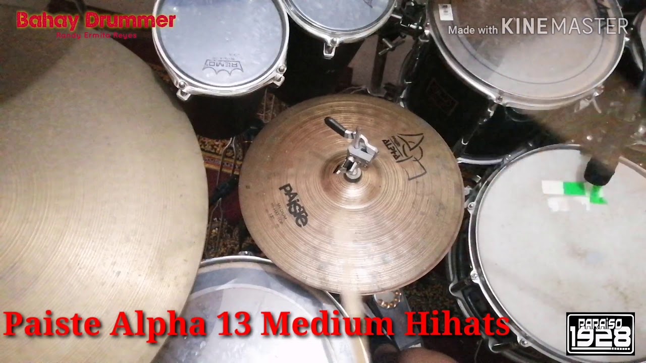 Paiste Alpha 13 medium hats