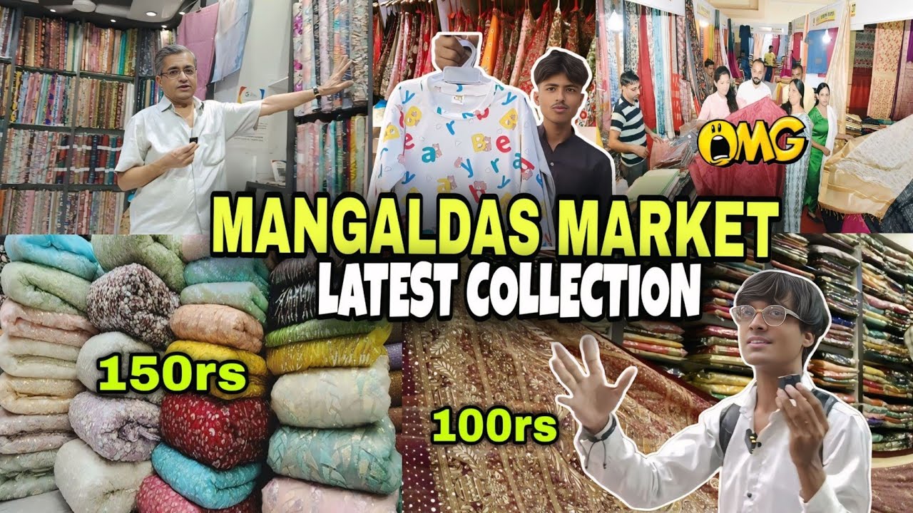 मंगलदास मार्केट-MANGALDAS MARKET MUMBAI| Mumbai's Best Market For Wedding| Cheapest Market In Mumbai