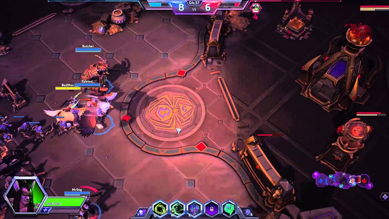 HOTS Testiramo Mapu - MrStig BadMax