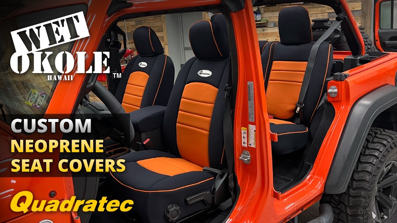 Чехол на сиденье Wet Okole Custom из неопрена для автомобилей Jeep