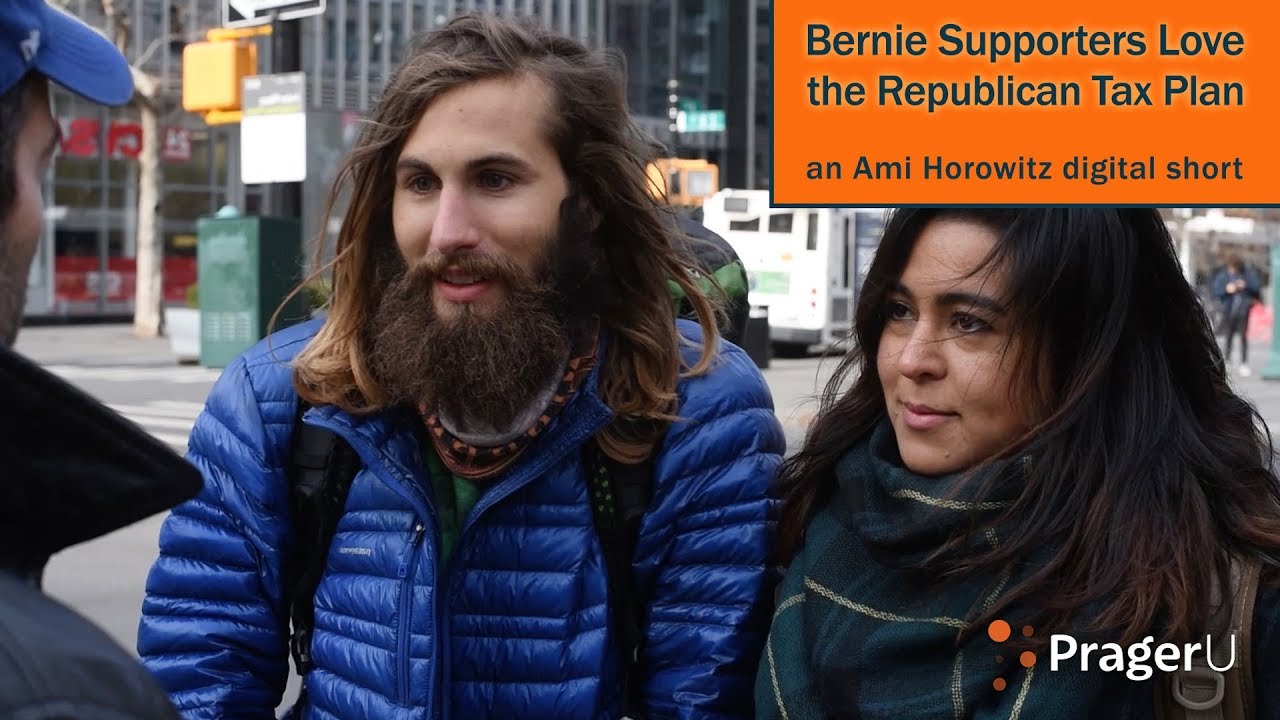 Bernie Supporters Love the Republican Tax Plan | Ami on the Loose