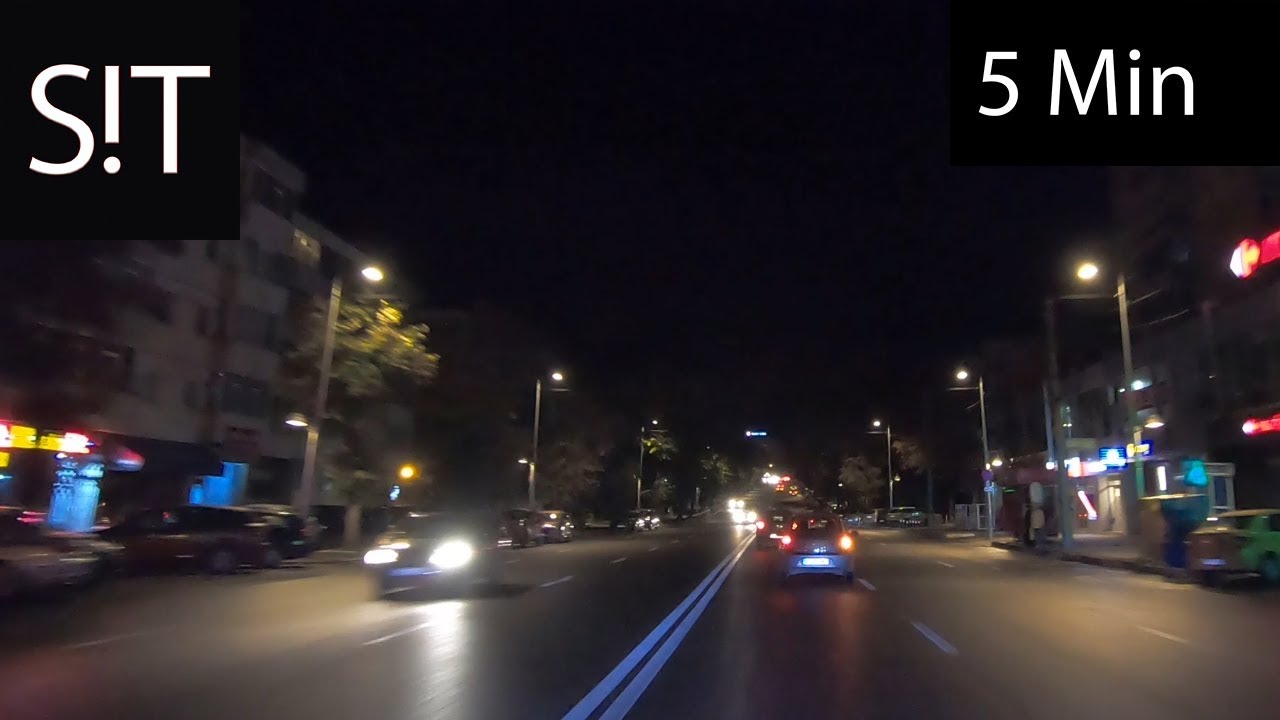 Orasul Constanta Trafic De Noapte