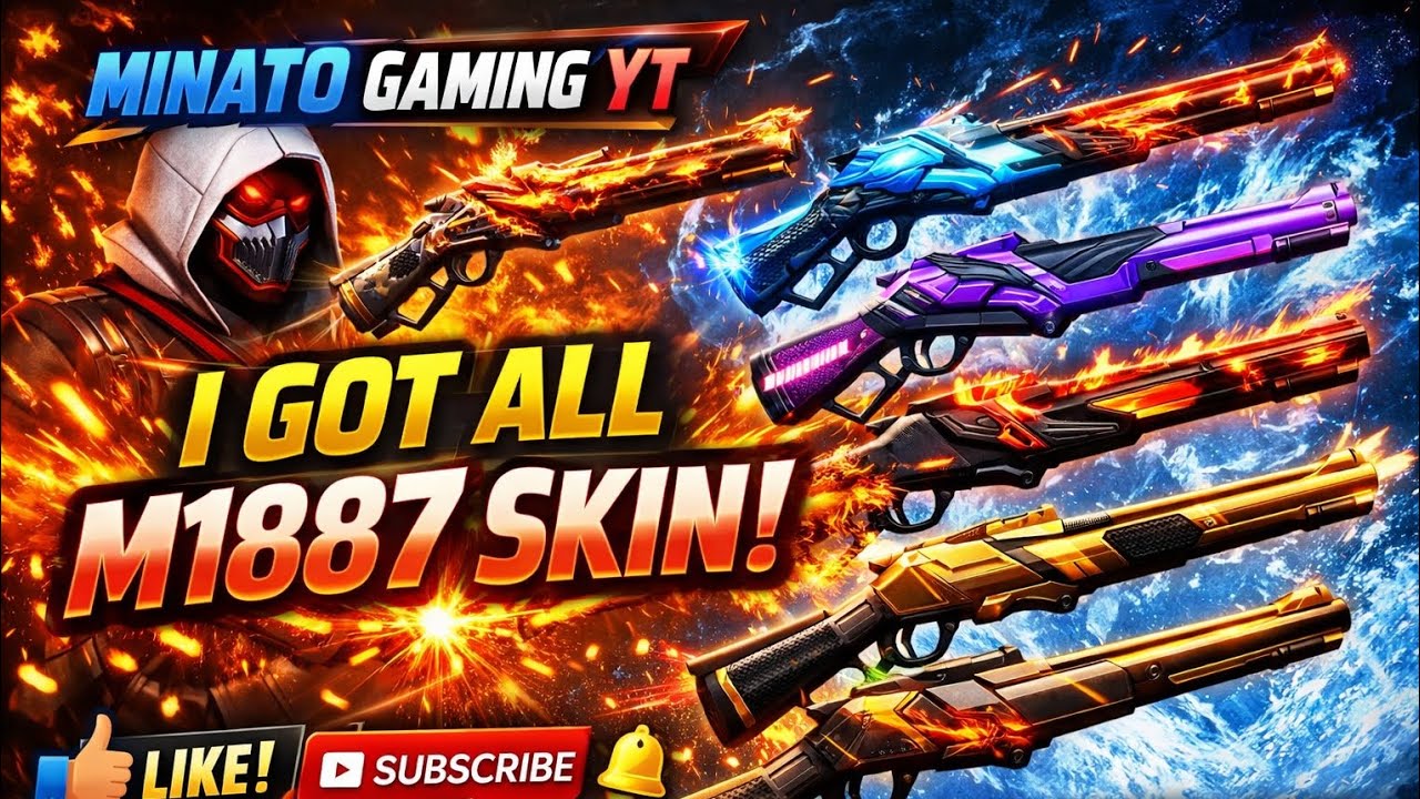 NEW M1887 RING EVENT SPINNING|| I GOT ALL SKIN|| அதிர்ஷ்டம் ஆனால் உண்மை🔥❤️‍🩹||#freefire#viral #ffnew