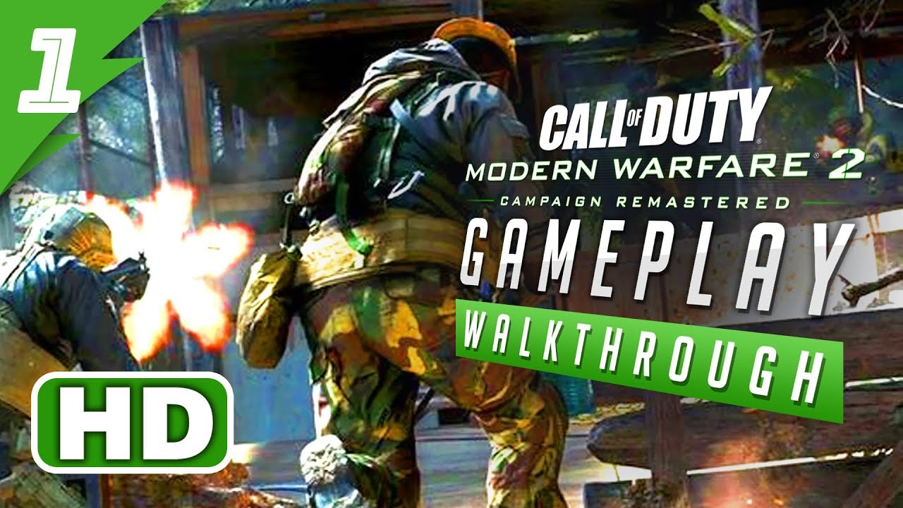 CALL OF DUTY MODERN WARFARE 2 REMASTERED - Gameplay Walkthrough PART 1 (FULL GAME) #FILIPINO