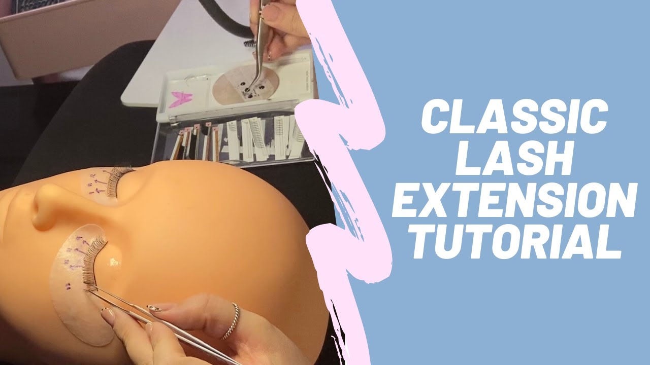 Classic Eyelash Extension Tutorial - @lashesbychlo__