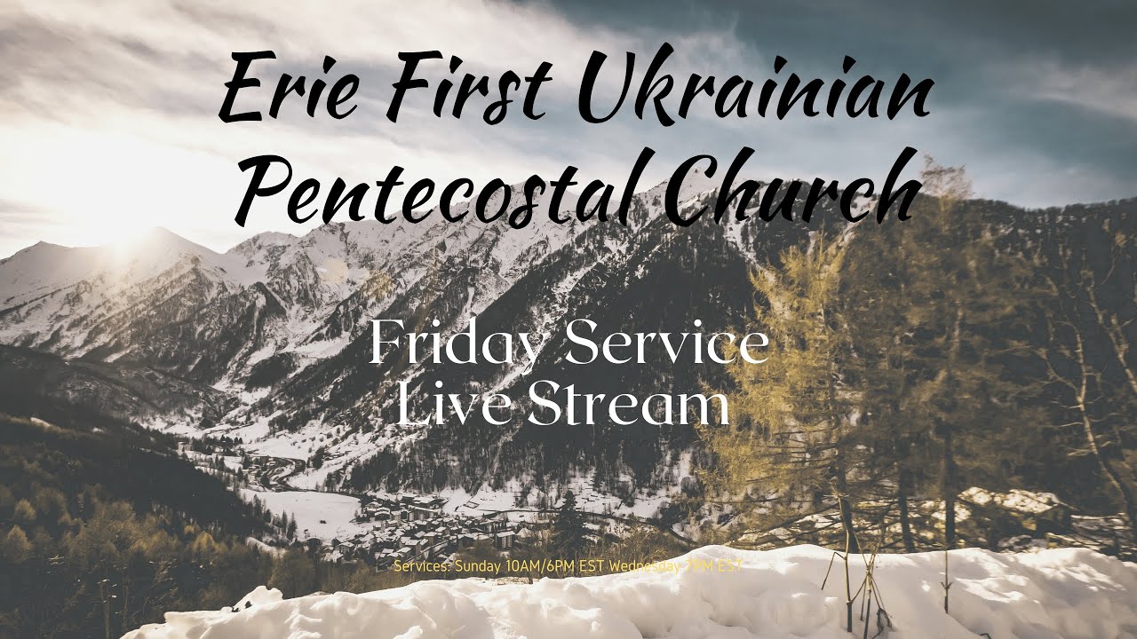 EFUPC Friday Prayer Service Live Stream⛪01.30.2026
