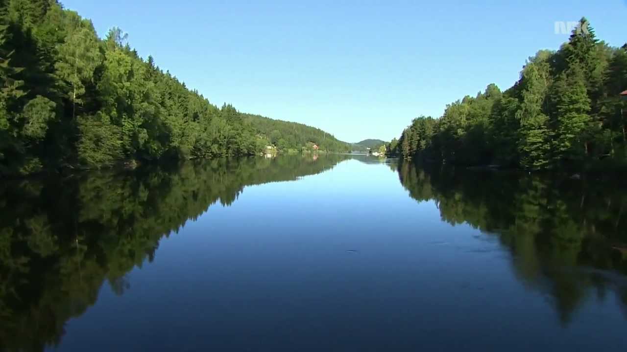 Telemarkskanalen på en halvtime (20 x fart)