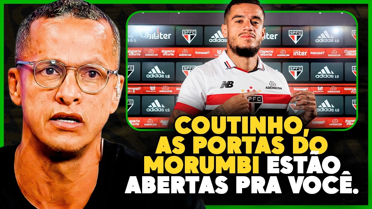 COUTINHO pede RESCISÃO no VASCO… e SOUZA chama ele pro SÃO PAULO!