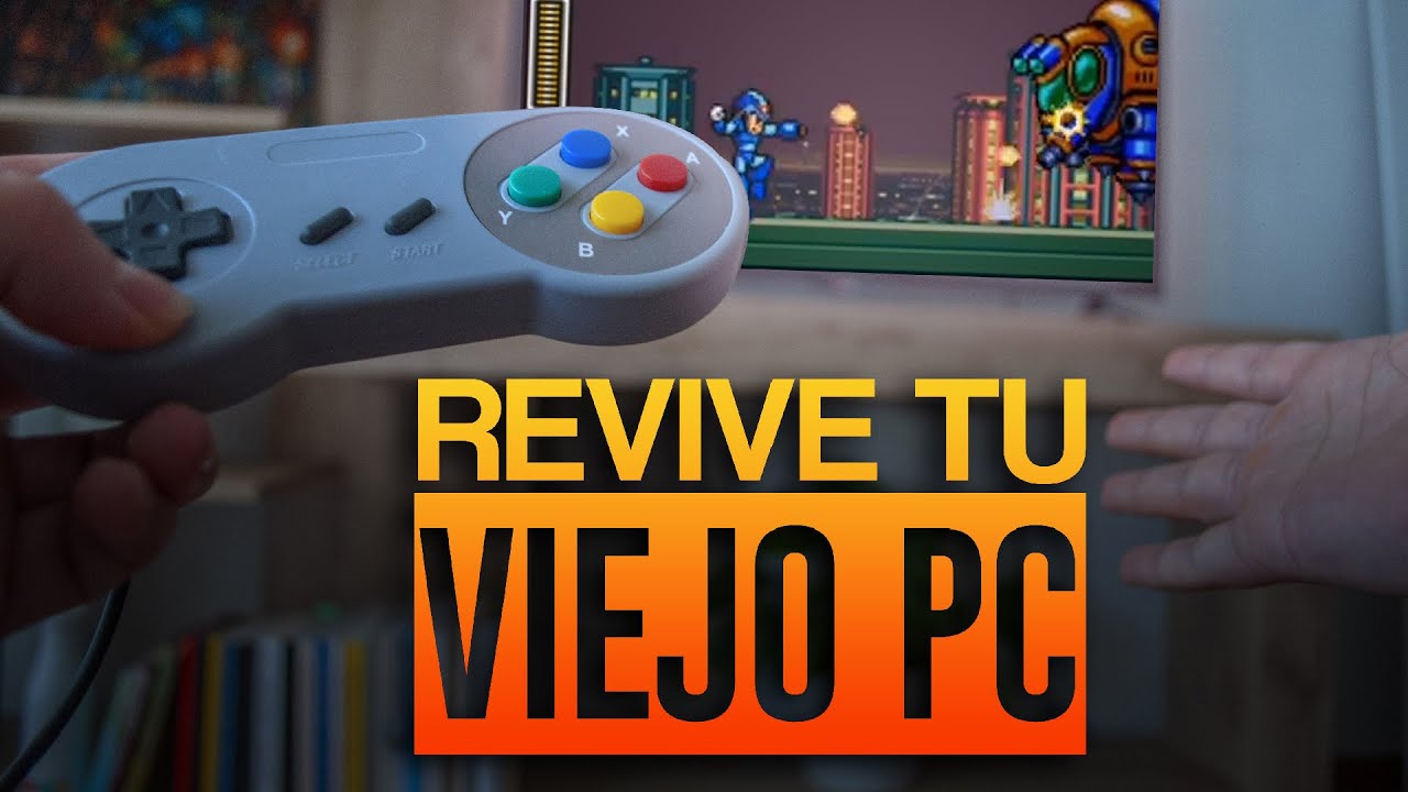 QUE HACER CON UNA PC VIEJA - consola retro🕹