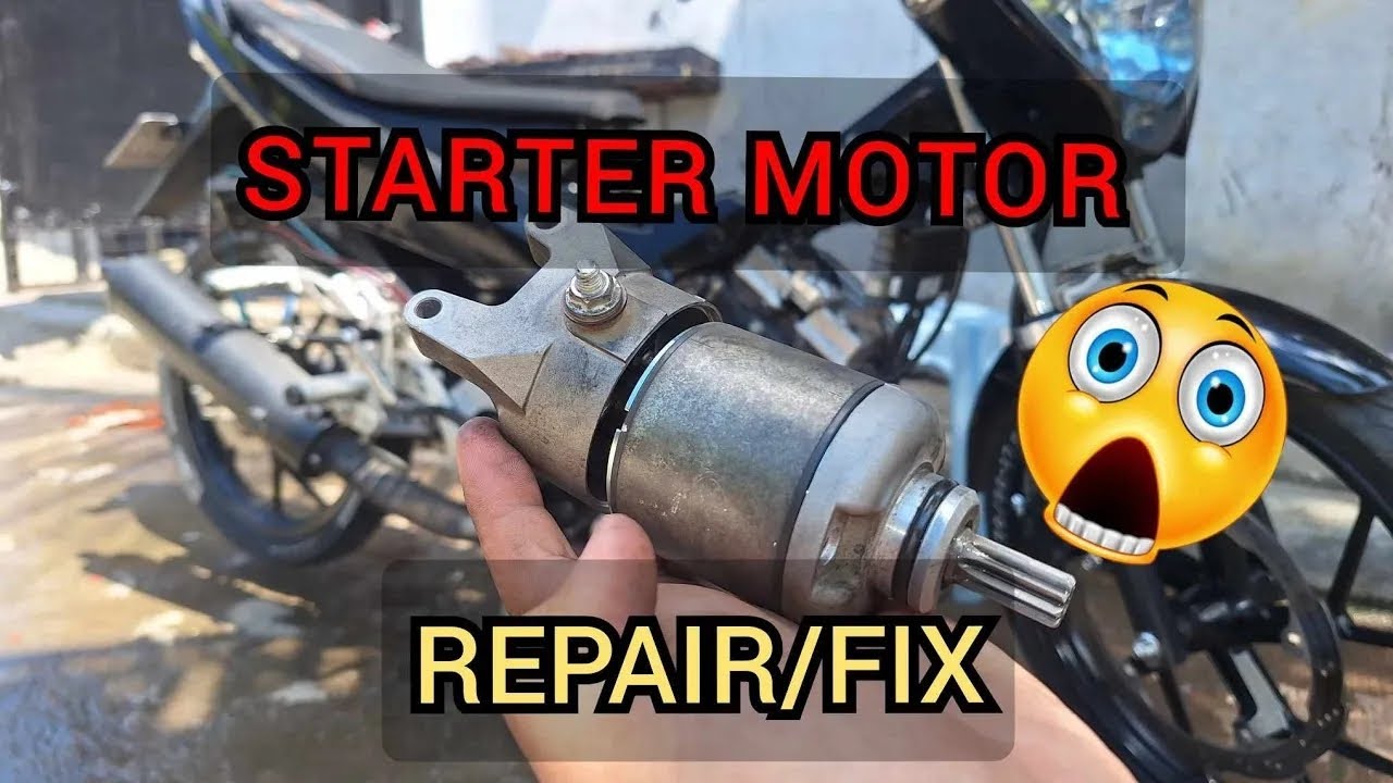 RAIDER 150 STARTER MOTOR PAANO AYUSIN