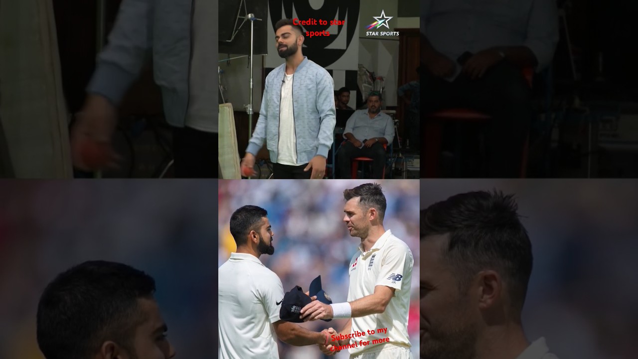 Virat Kohli reaction on Jimmy Anderson retirement 