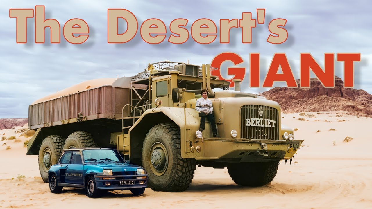 Гигант, который пересек пустыню в поисках нефти ▶ История Berliet T100
