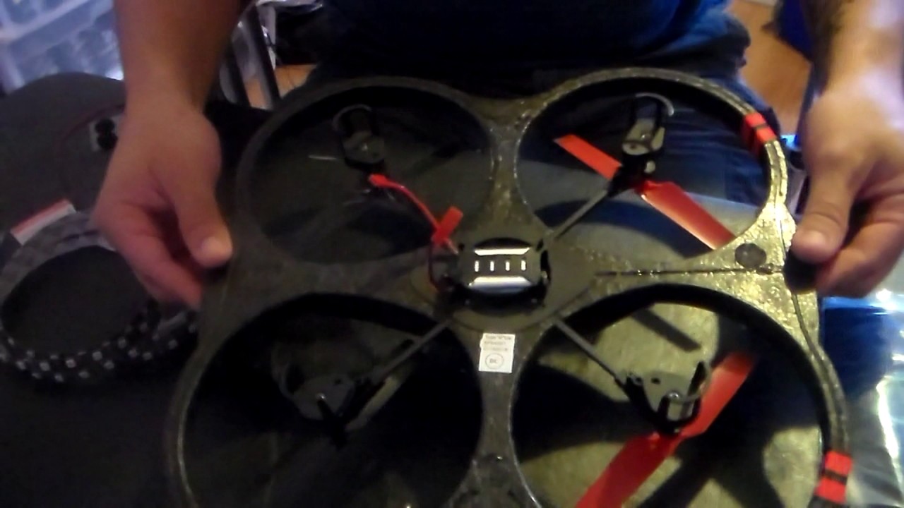 drone wrap around LED Install