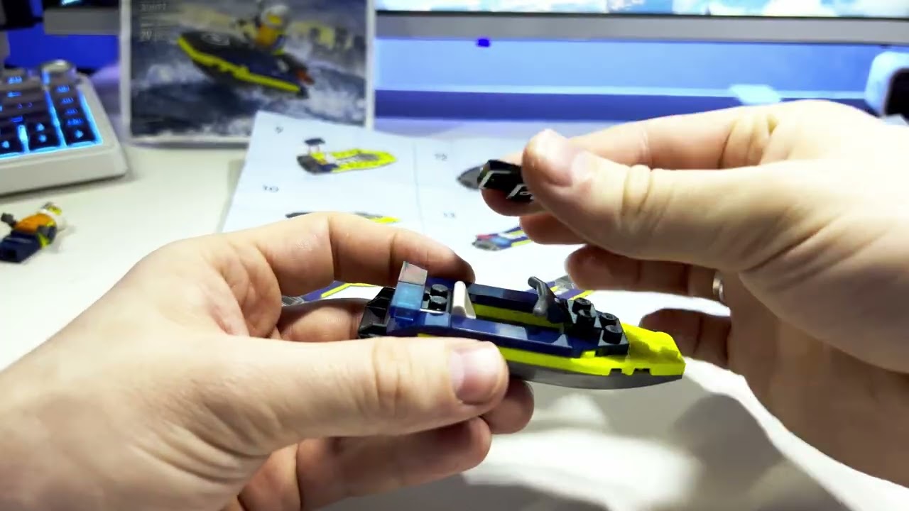 LEGO City 30693 Полицейский водный катер