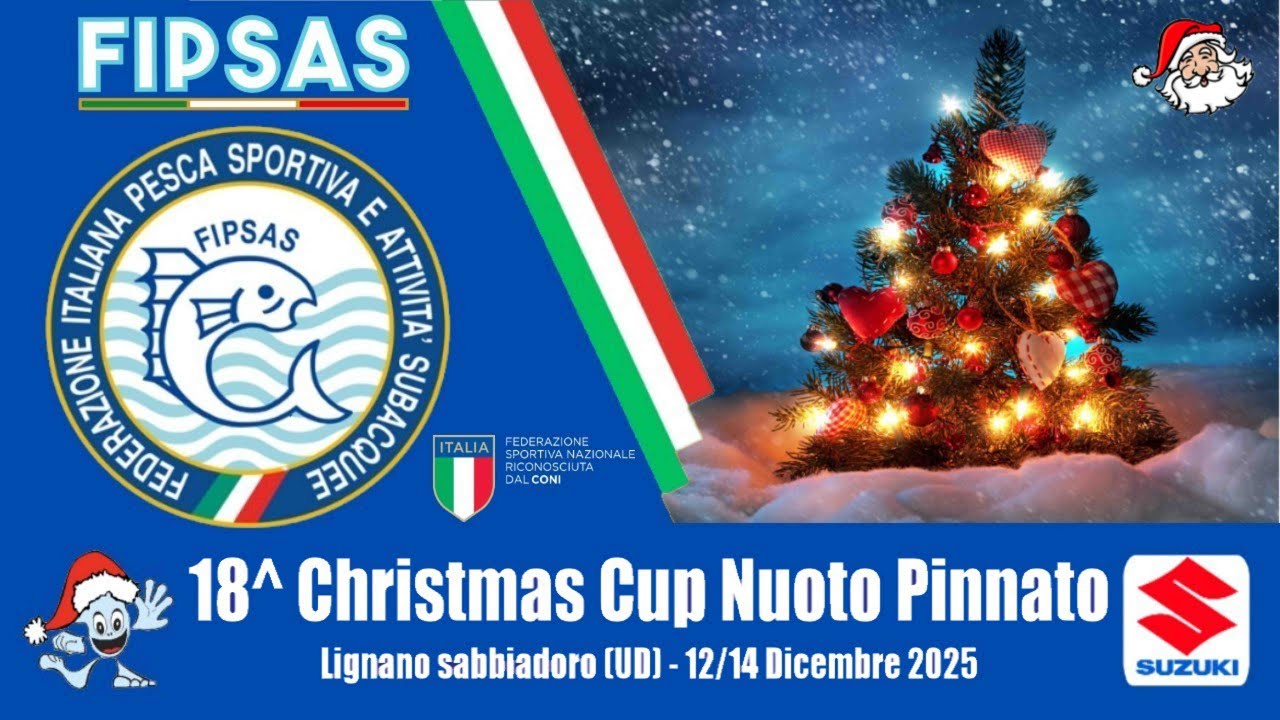 2^ Sessione - 18^ Christmas Cup Nuoto Pinnato - 13 Dicembre 2025