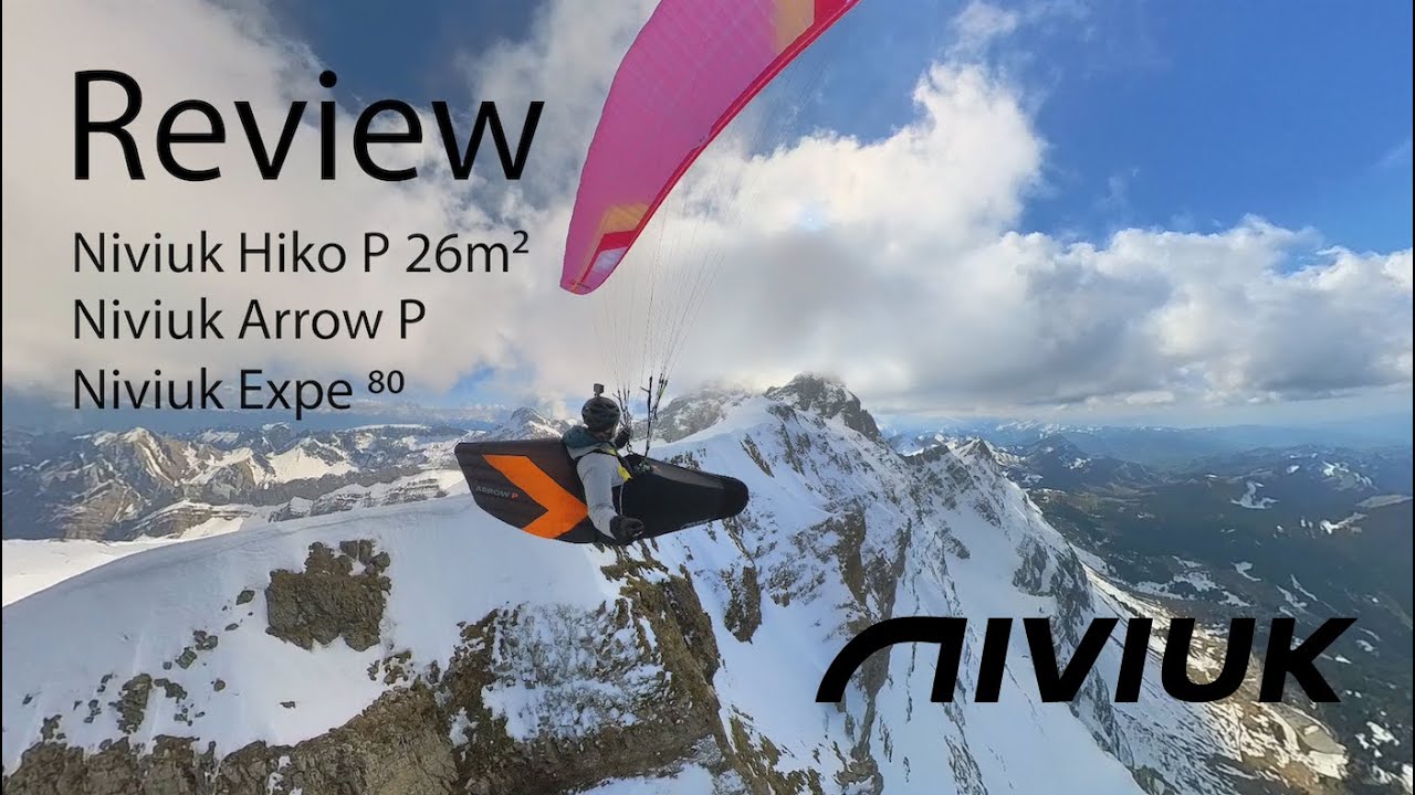 Test of the Niviuk Hiko P, Arrow P and Expe 80