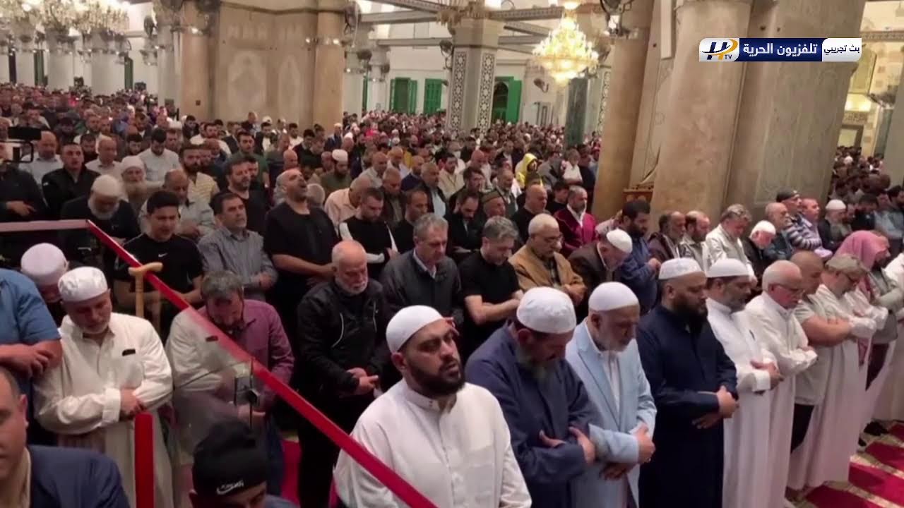 مباشر من المسجد #الاقصى نقل صلاة التراويح
