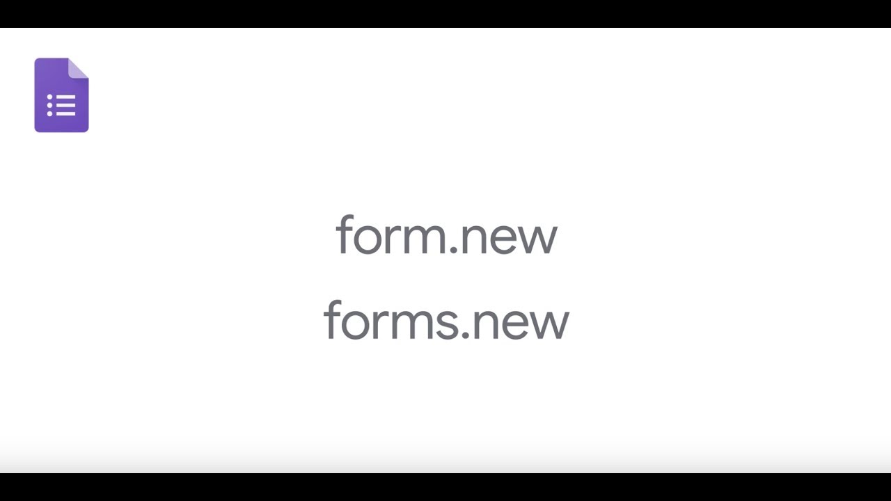 Create a new Google Form