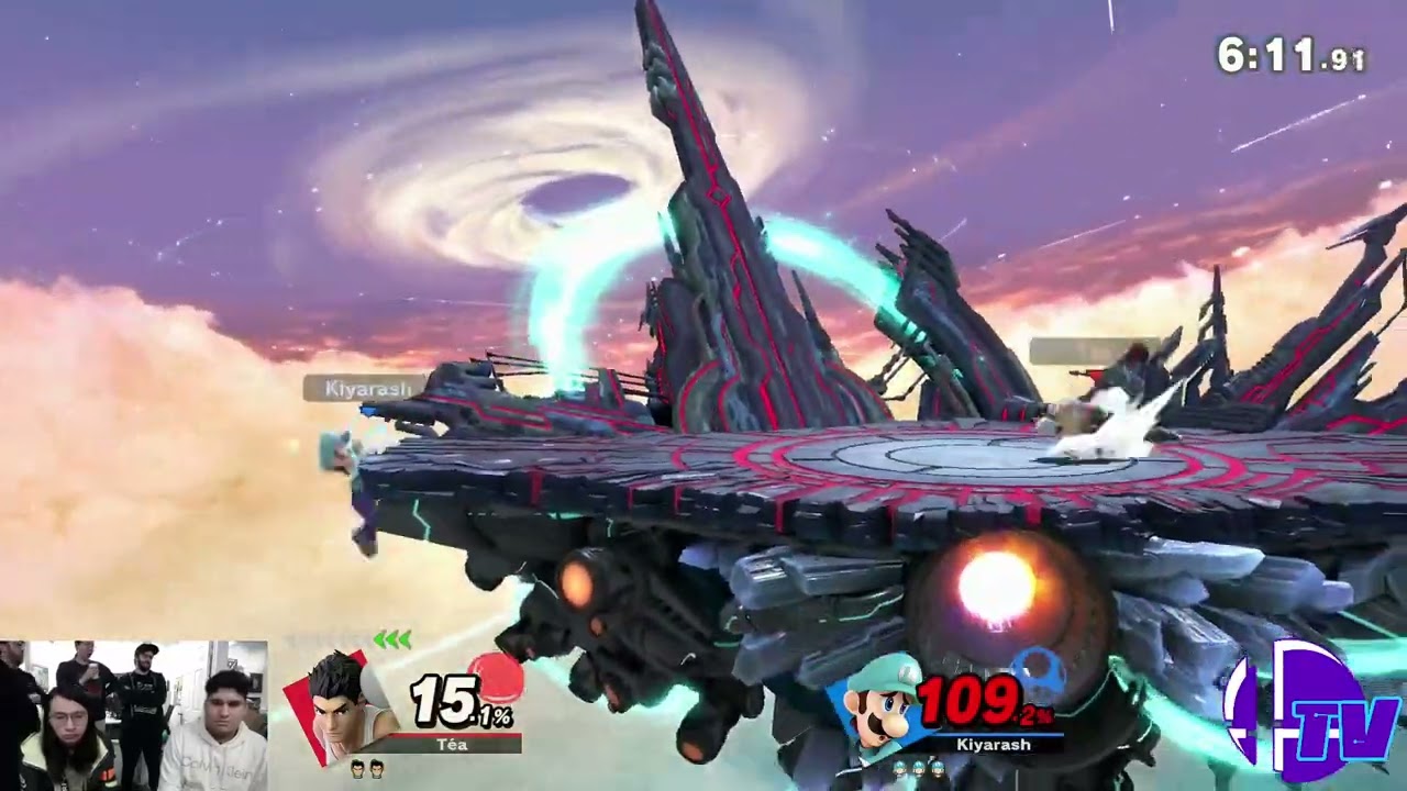 Shark Tank #88 Winners Round 2 - Kiyarash (Luigi) Vs. Tea (Little Mac) - SSBU Tournament