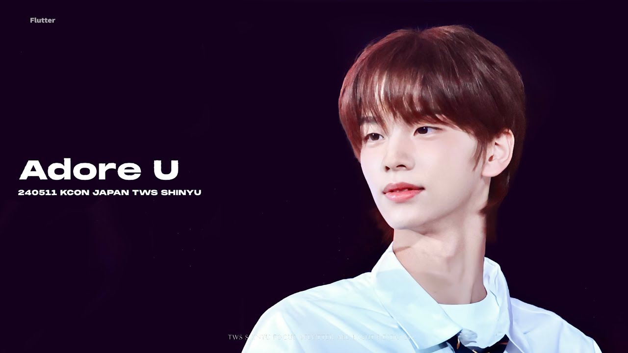 240511 KCON JAPAN '아낀다 Adore U' - 투어스 신유 TWS SHINYU 직캠 FANCAM 4K FOCUS