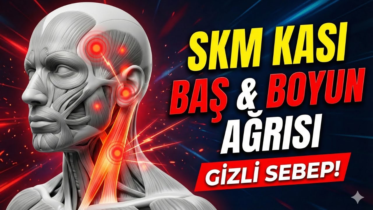 SKM Kası: Baş Ağrısı ve Boyun Ağrısının Bilinmeyen Sebebi!