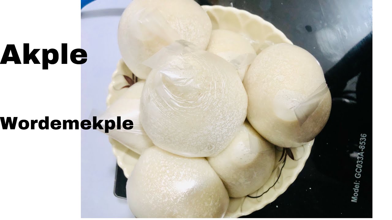 Как приготовить wordemekple/Akple#2. Пельмени из кукурузной муки и теста из маниоки | Любимое блю...