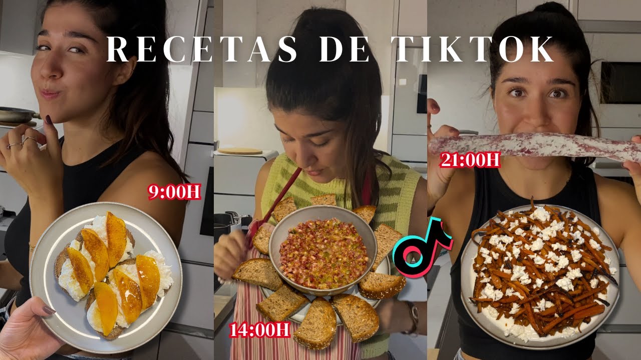 Haciendo RECETAS virales DE TIKTOK😮🤤