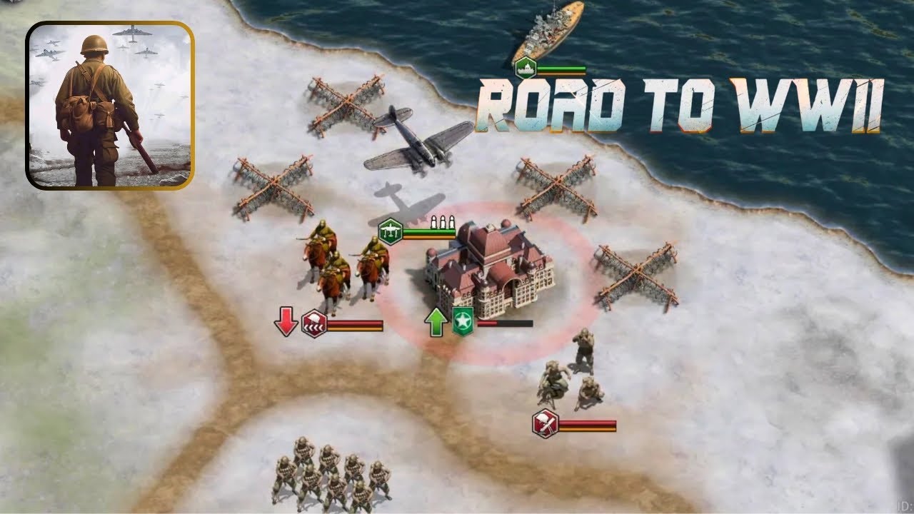 Road to WW2 Gameplay Walkthrough Tutorial - Android 