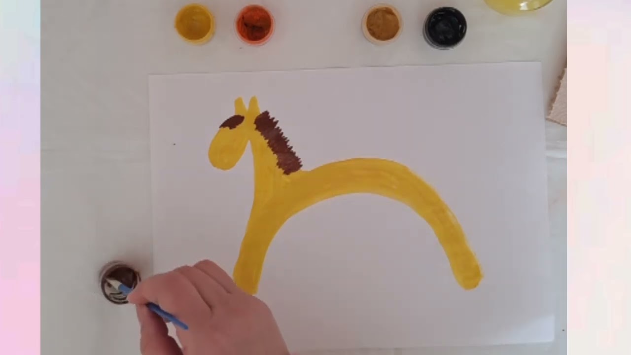 Малювання. ГОЙДАЛКА-КОНЯЧКА🐎