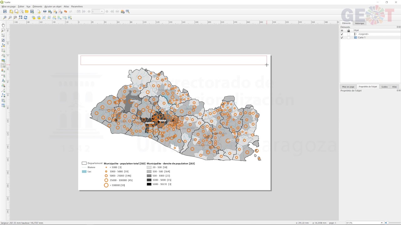 QGIS 3.x - IMPRESSION