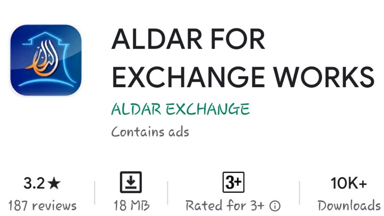 ALDAR EXCHANGE MOBILE APPLICATION REGISTRATION AND ACTIVATION [View in full screen & high quality]