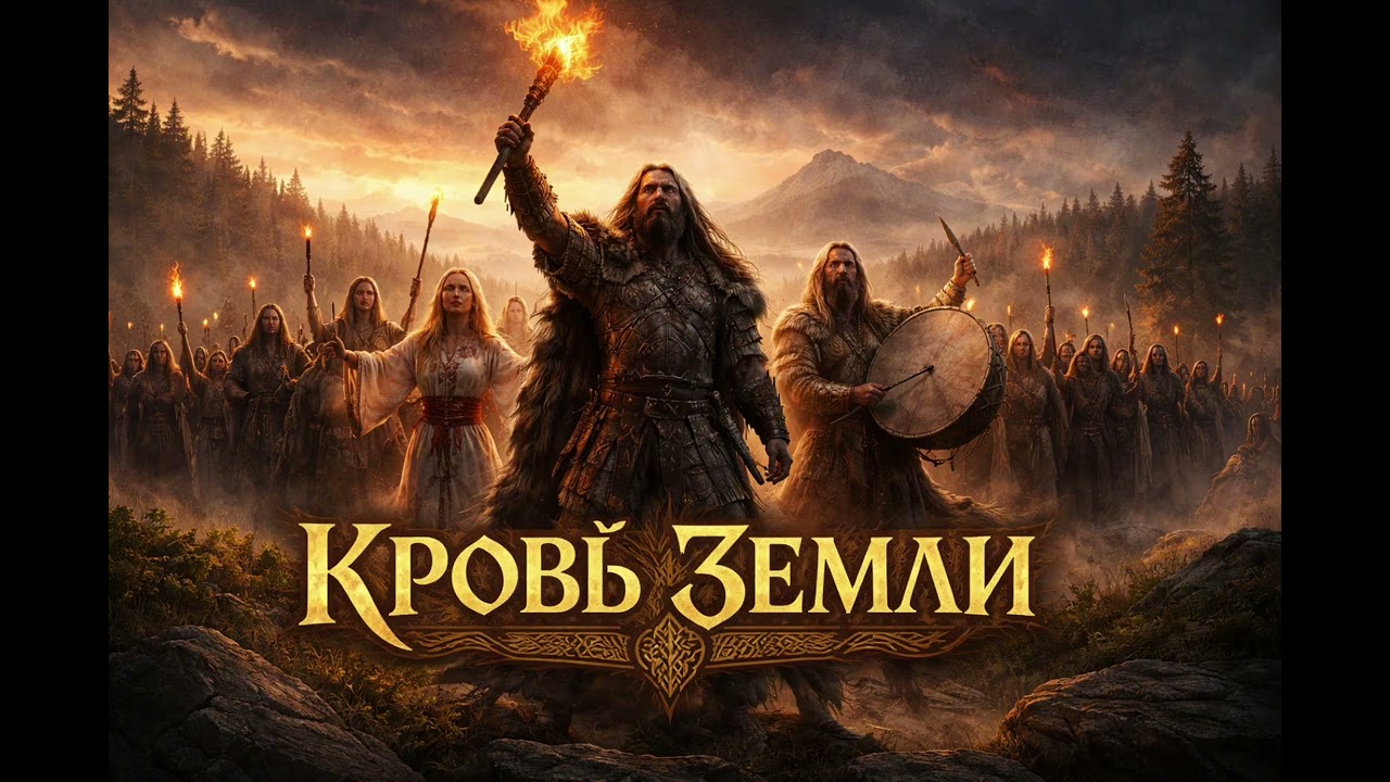 КРОВЬ ЗЕМЛИ — эпичная хоровая песня о славянах | Slavic Folk Rock