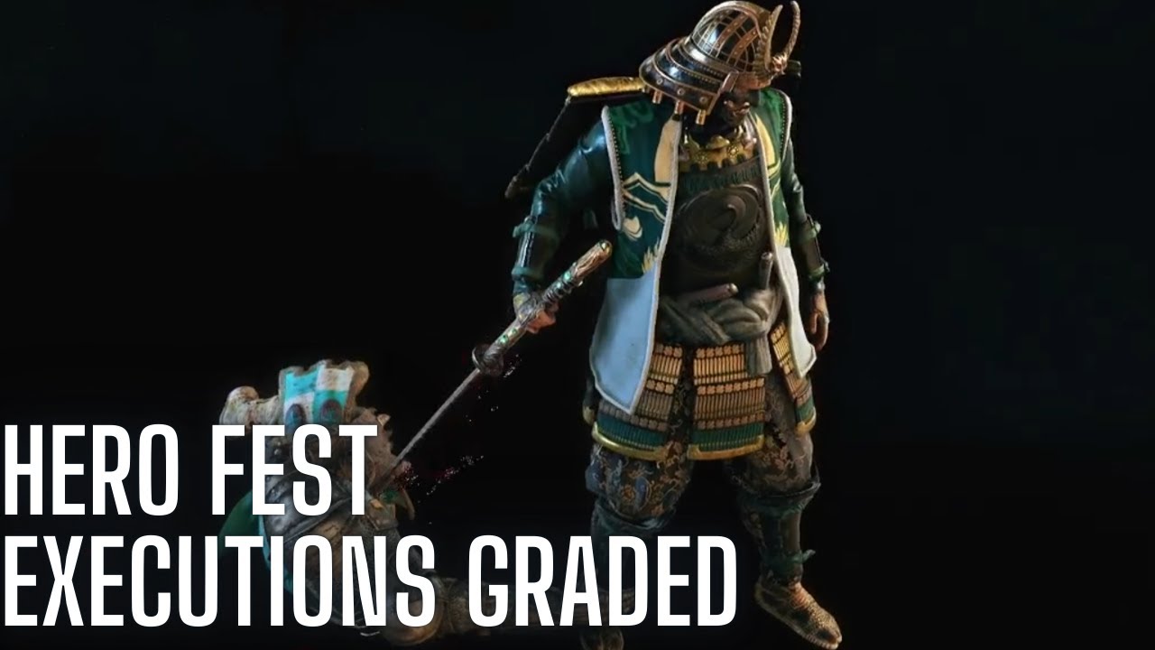 For Honor Y9S4 (Обновление Title 1) Казни в рамках Hero Fest (ОЦЕНКА)