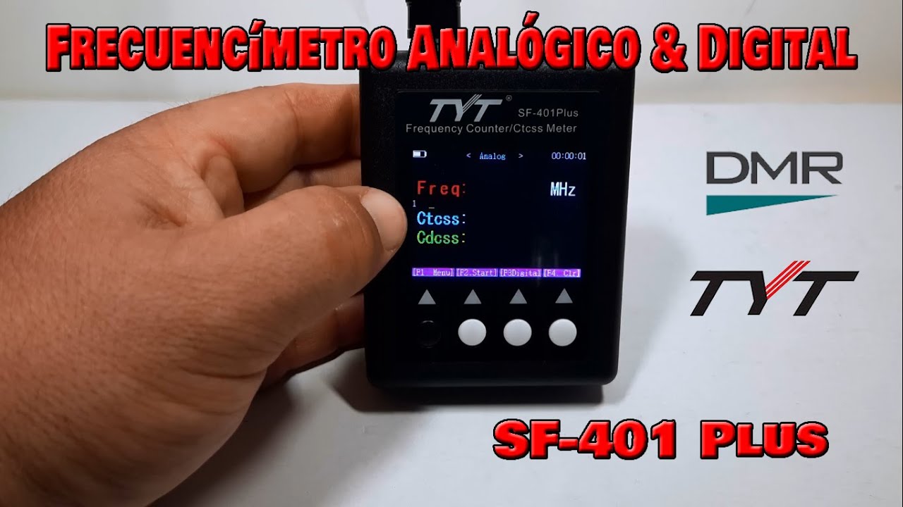 22.Frecuenc&iacute;metro TYT SF401 Plus.