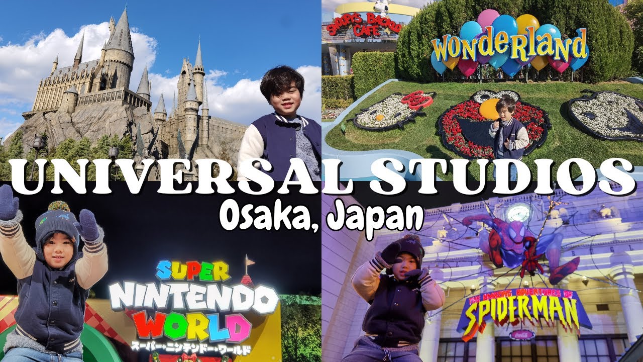 Universal Studios Japan (Osaka) | What rides are for kids!?!