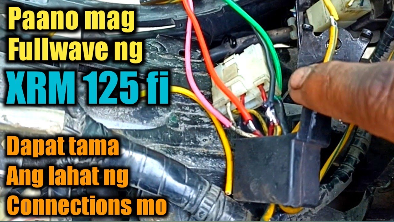 Paano mag fullwave ng XRM 125 fi / Dapat tama ang lahat ng connection mo dito / Homeservice