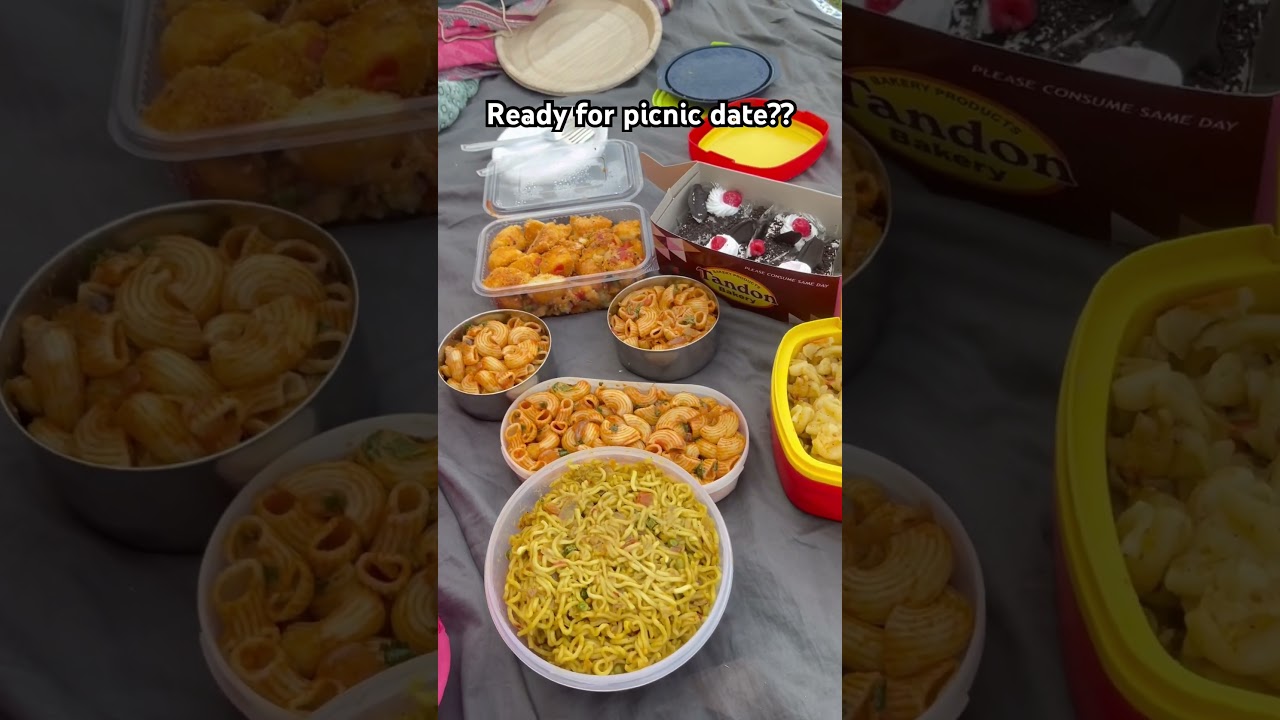 Picnic date with my girl gang | picnic day #shorts #shortvideo #cooking #food #foodie #picnic #viral
