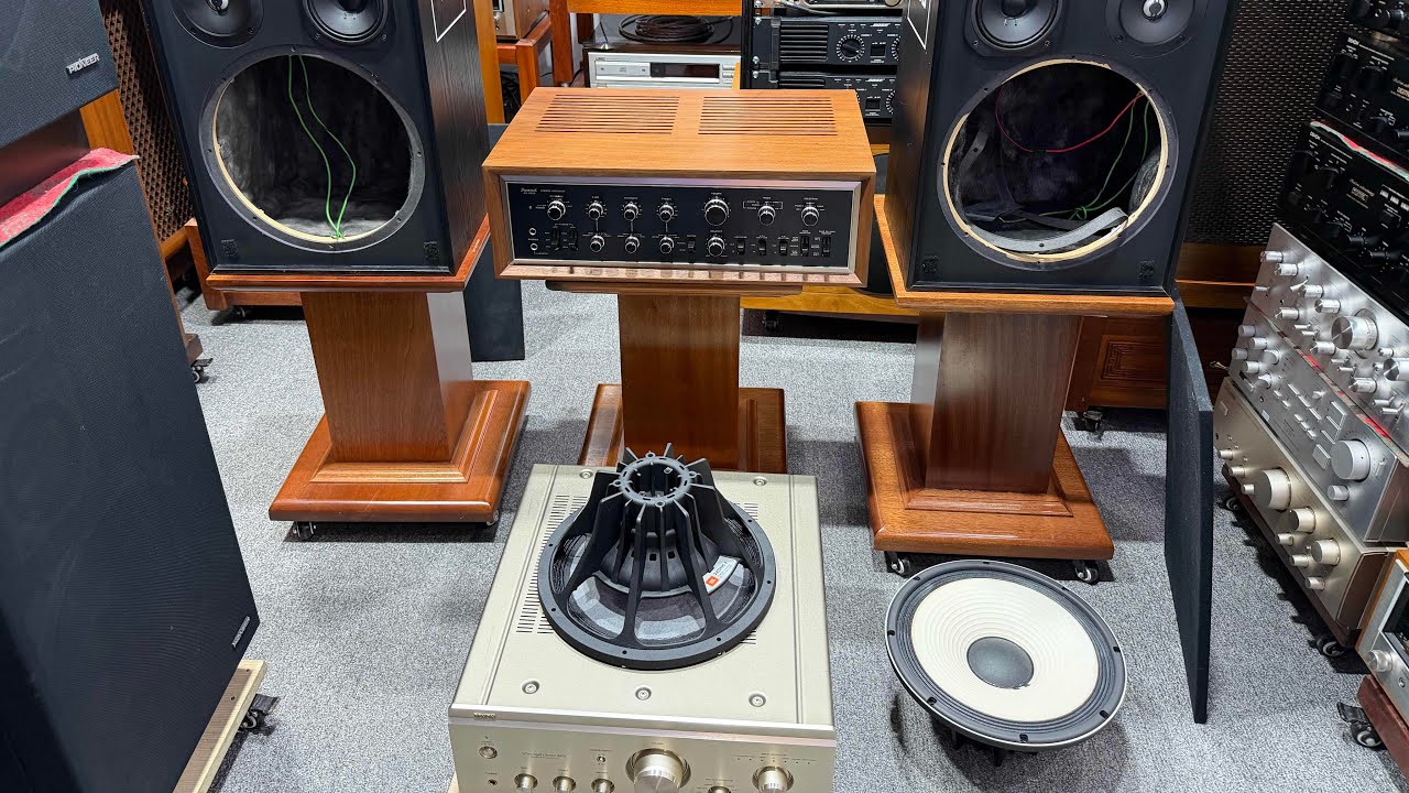 Hôm Nay Toàn Siêu Phẩm | Loa Jbl 4312E monito | Amply Sansui Au9500